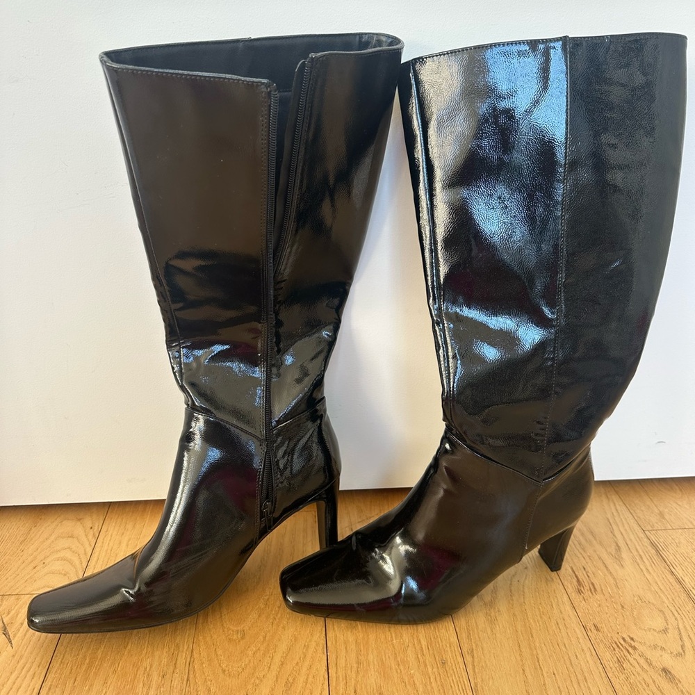 ASOS Black Heeled Boots